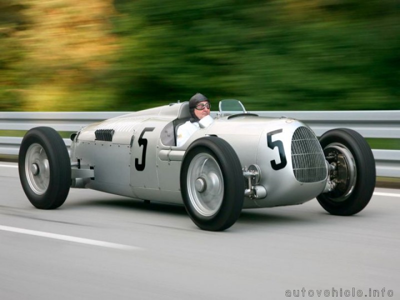 Auto Union Type A/B/C/D (1934 - 1939), Auto Union Type A/B/C/D (1934